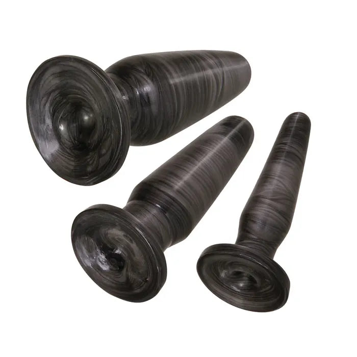 Adam & Eve ANAL ROCKETS TRAINER SET Butt Plugs Set Of 3 Sizes Adam & Eve
