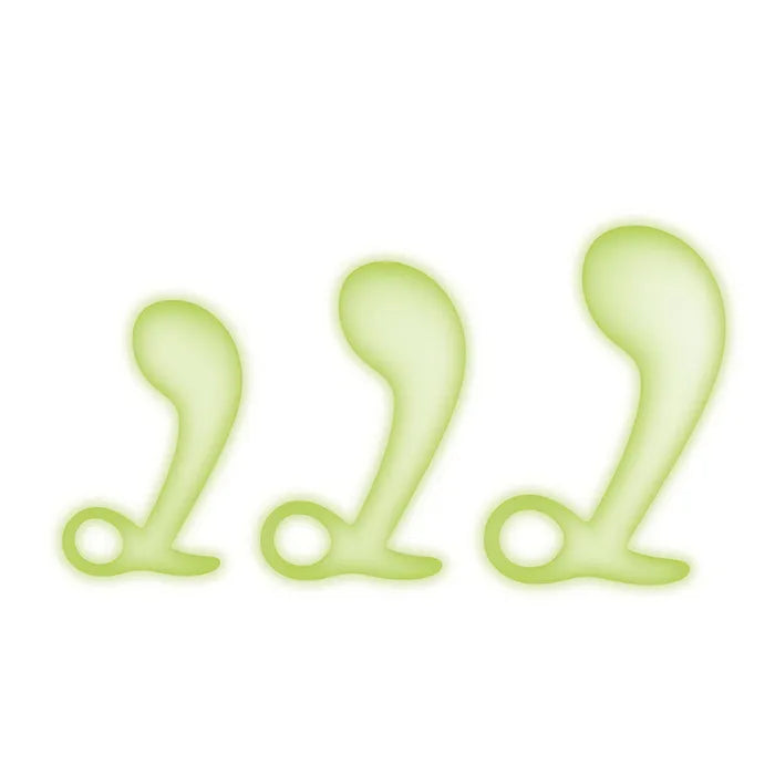 WhipSmart Glow In The Dark Prostate Training Kit Prostate Massagers Set Of 3 Sizes Secondary image