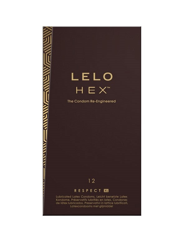 Lelo Hex Respect Hexagonal Structure Condoms 12 Pack Secondary image