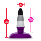 Blush Novelties Avant Pride P7 Ace Coloured Butt Plug Blush Novelties
