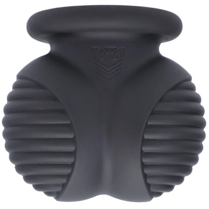 Doc Johnson Fort Troff Ball Bunker Ball Stretcher Black Doc Johnson