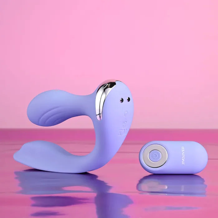 Evolved EVERY WAY PLAY USB Rechargeable Rabbit Vibrator with Wireless Remote Control 12.8cm Evolved