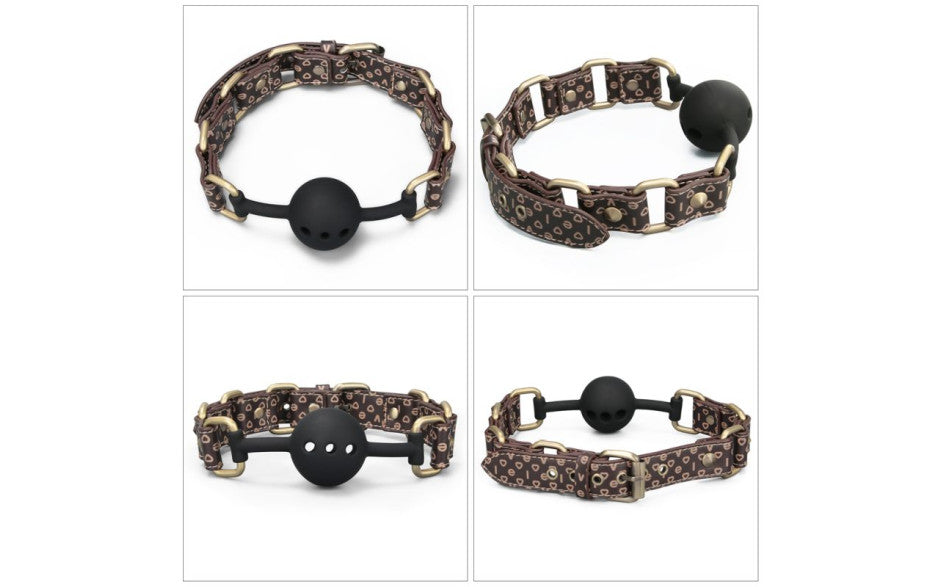 Lovetoy Rebellion Reign BDSM Play Ball Gag Lovetoy