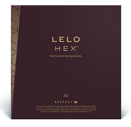Lelo Hex Respect Hexagonal Structure Condoms 36 Pack Lelo Main image