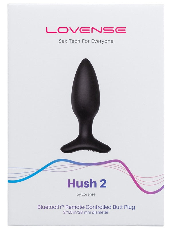 Lovense Hush 2 (1.5) Remote Controlled Vibrating Butt Plug Secondary image