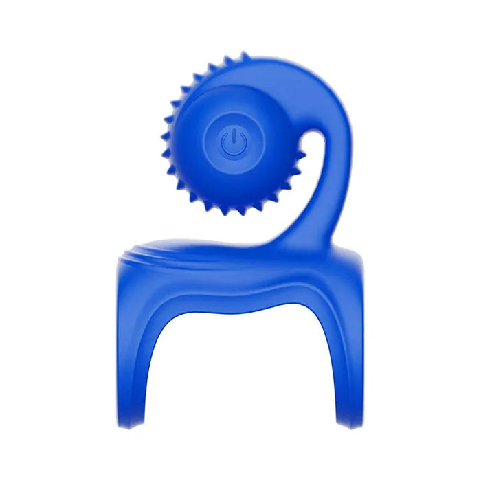 Adam & Eve ROCKIN & ROLLIN SNAIL USB Rechargeable Vibrating Couples Cage Blue Secondary image
