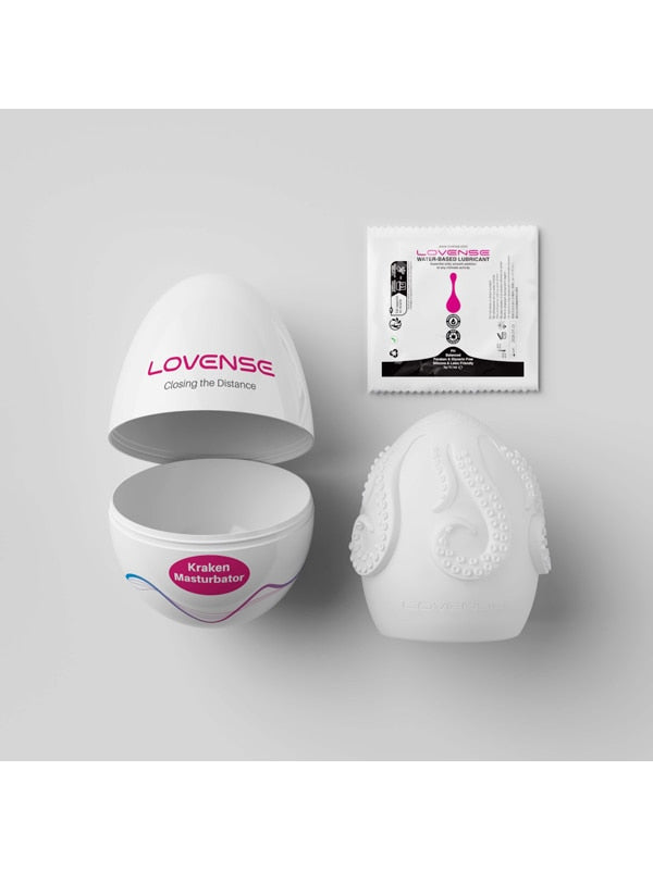 Lovense Kraken Stretchable Male Masturbator Egg Single Secondary image