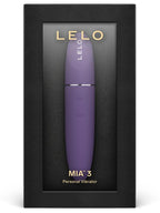 Lelo Mia 3 Lipstick Style Silicone Personal Vibrator Lelo