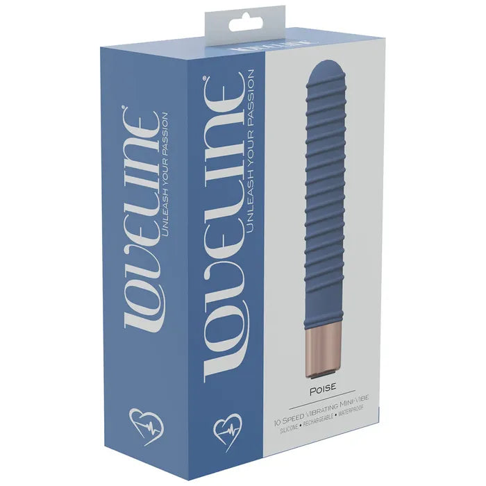 Shots Toys LOVELINE Poise USB Rechargeable Vibrator 14.5cm Shots Toys