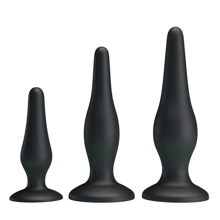 Party Up JERRY Butt Plugs Set Of 3 Sizes Party Up