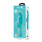 Party Up ANDY Multi Function USB Rechargeable Rabbit Vibrator With Flicking & Thumping Tip 22.2cm Party Up