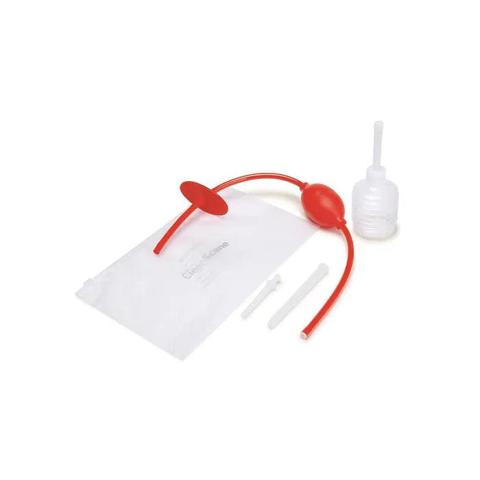 Xgen Products CleanScene 5 Piece Higginson Anal Douche Set Includes Free Travel Douche Xgen Products