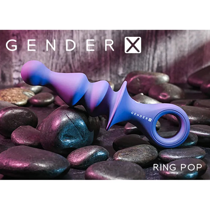 Gender X RING POP USB Rechargeable Vibrating Anal Plug Secondary image