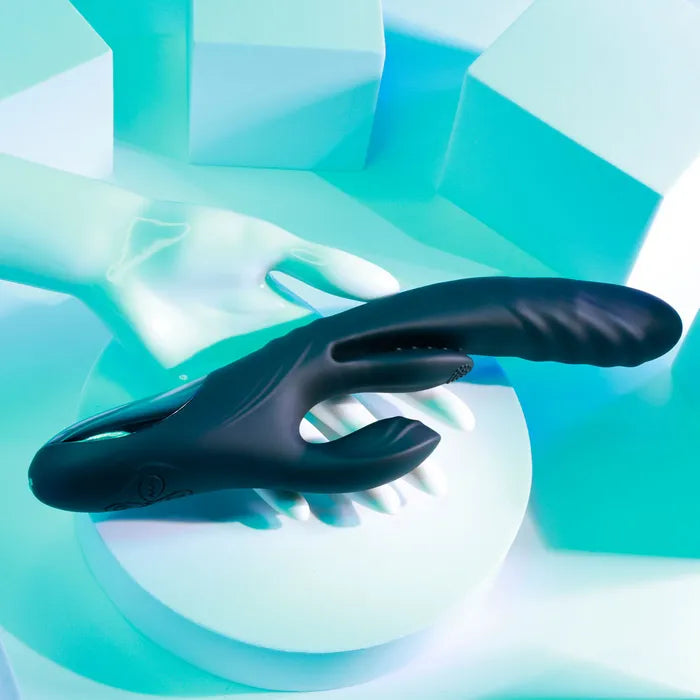 Playboy Pleasure RAPID RABBIT USB Rechargeable Rabbit Vibrator 26.4cm Playboy Pleasure