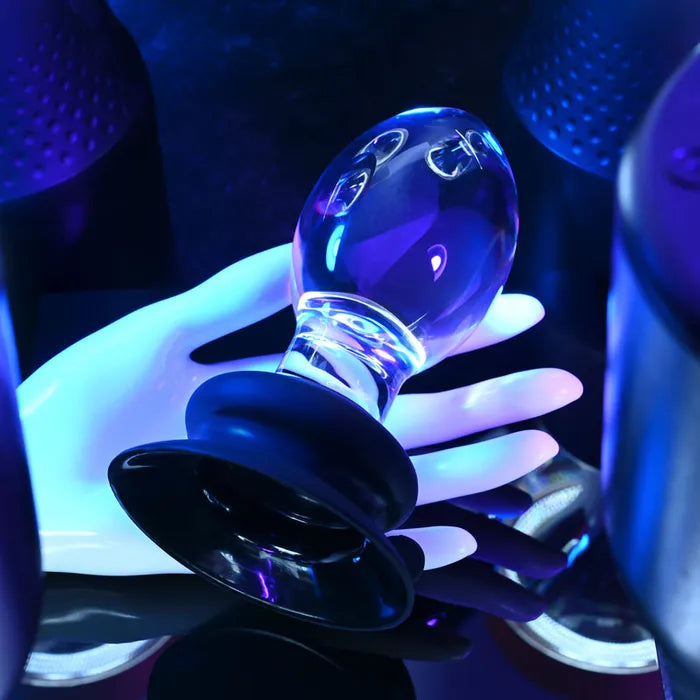 Gender X Crystal Ball Butt Plug With Suction Base Gender X