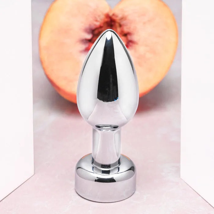 Gender X ROCKIN METAL PLUG Metallic USB Rechargeable Butt Plug Gender X