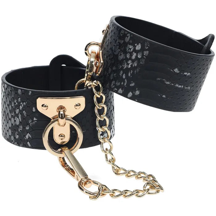 OUCH! Florence Collection Handcuffs Restraints Black Secondary image