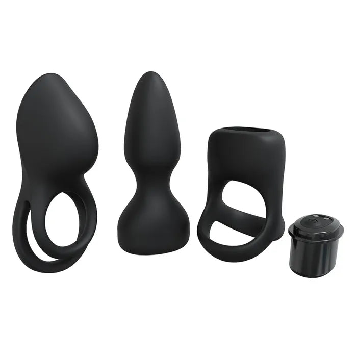 Shots Toys LOVELINE Pleasure Kit USB Rechargeable Male Kit 3 Piece Set Shots Toys