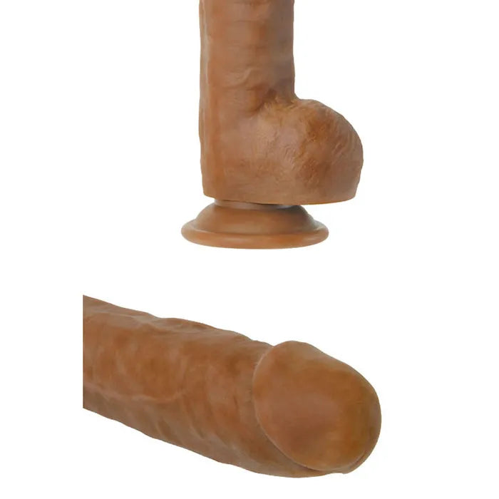Adam & Eve Adam's Colossal Dong 12 Inch Brown Secondary image