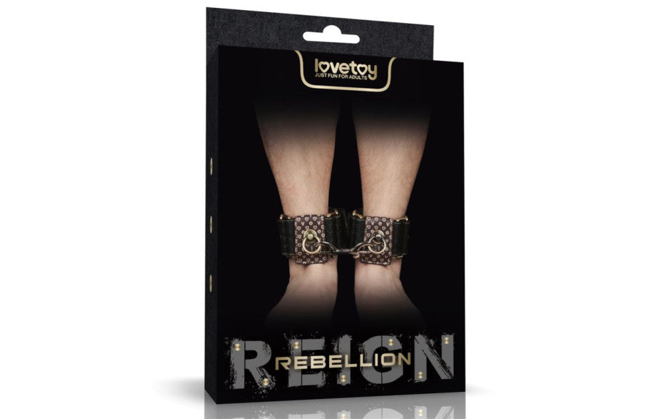 Lovetoy Rebellion Reign Fetish Play Ankle Cuffs Secondary image