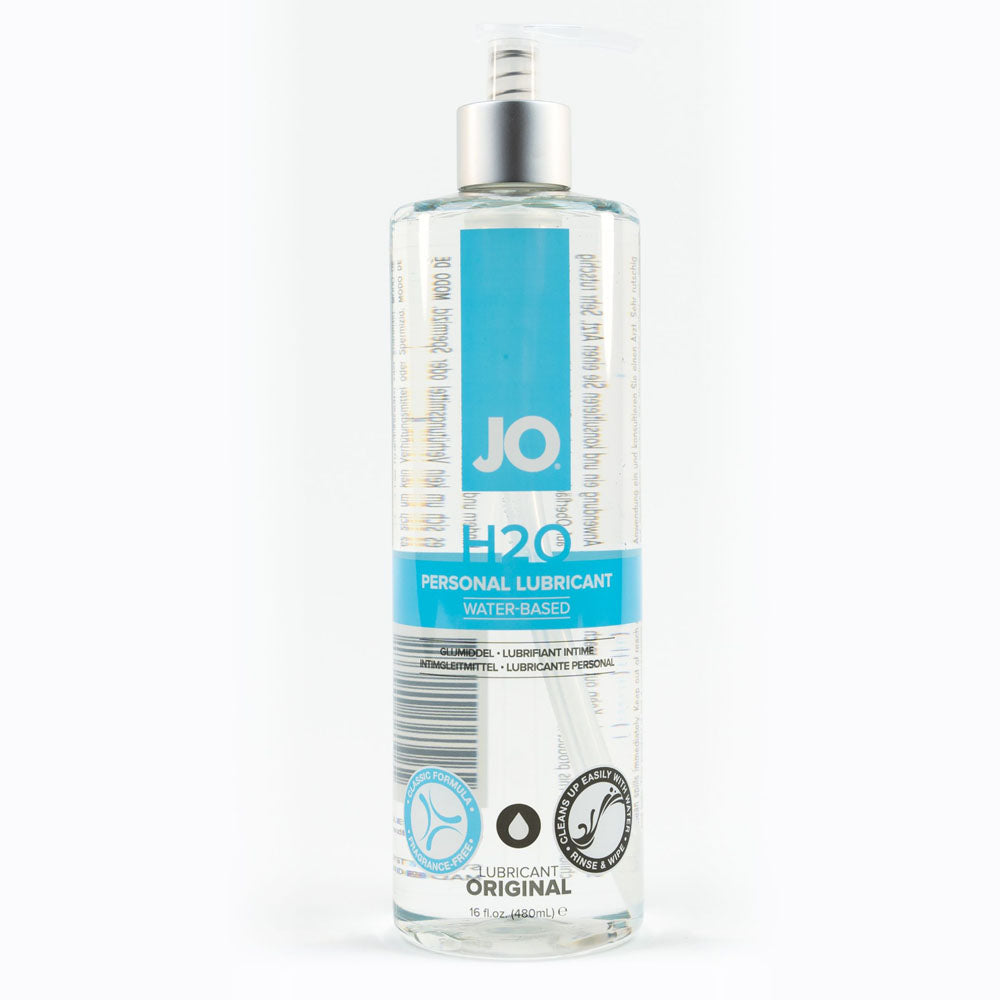 JO H2O Original Lube Water Based Lubricant 480 ml Bottle JO