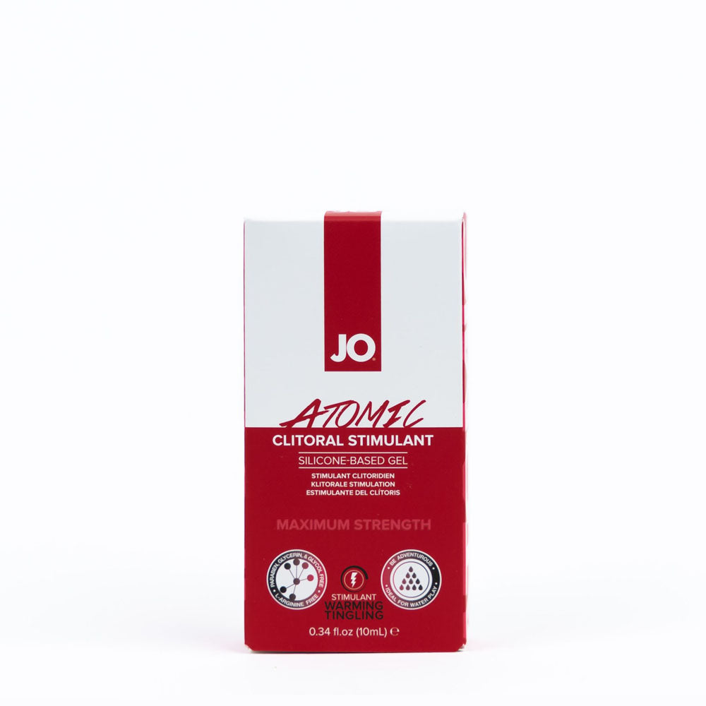 JO Atomic Clitoral Stimulating Gel For Women 10ml Tube JO Main image