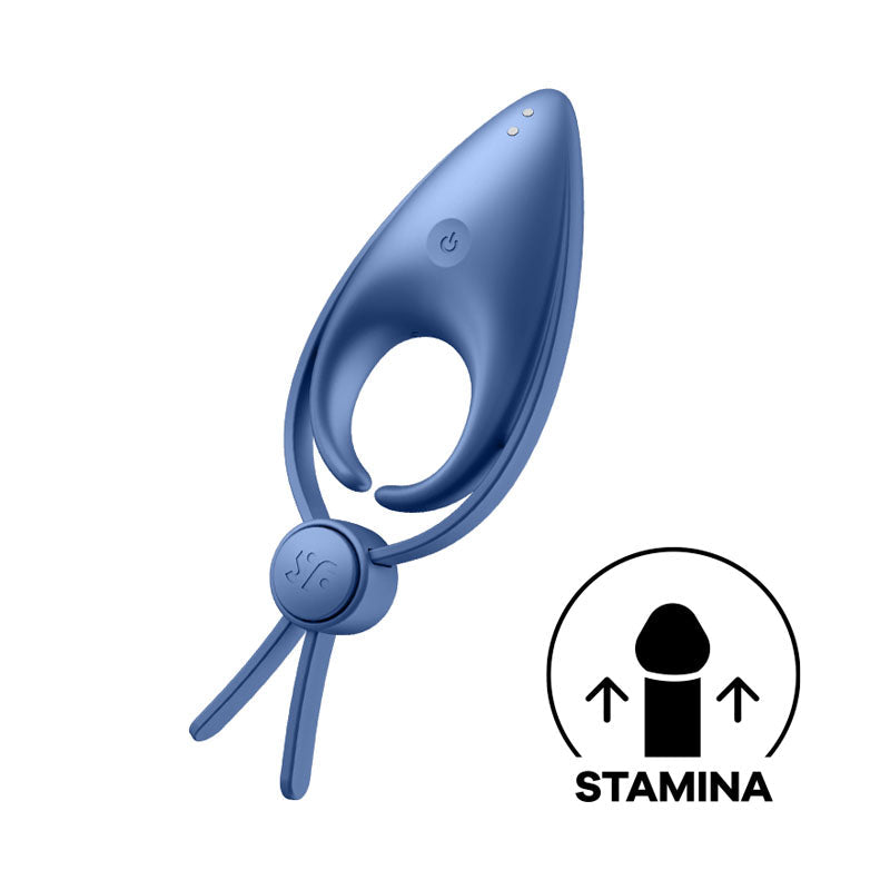 Satisfyer Sniper Vibrating Adjustable Lasso Cock Ring Secondary image