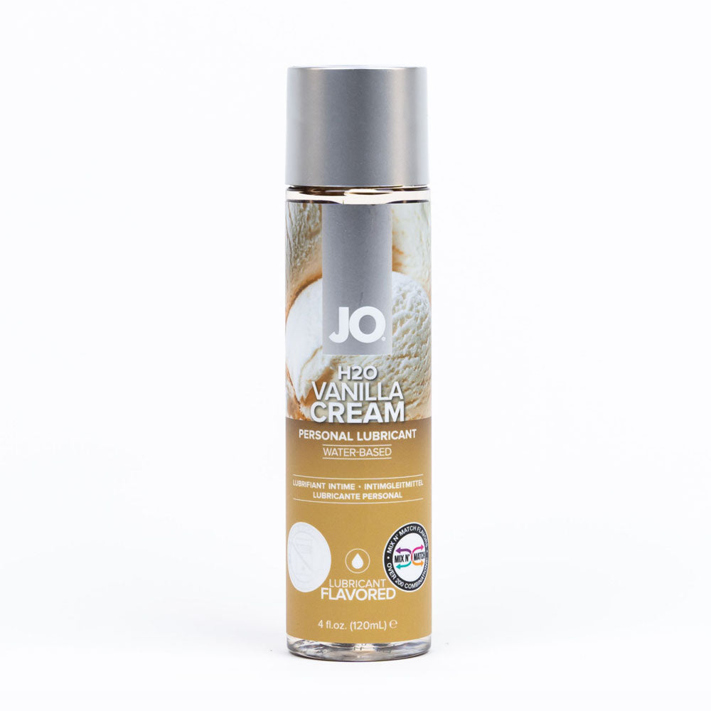 JO H2O Vanilla Flavoured Water Based Lubricant 120ml Bottle JO Main image