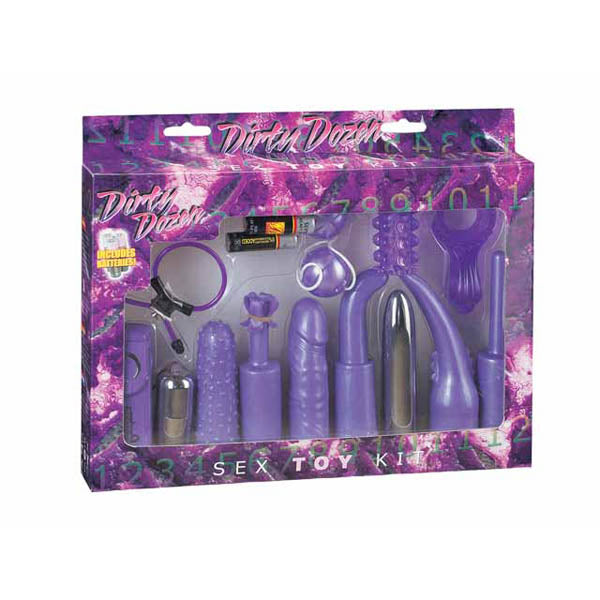 Seven Creations Dirty Dozen Toy Kit 12 Piece Set Purple Seven Creations Main image