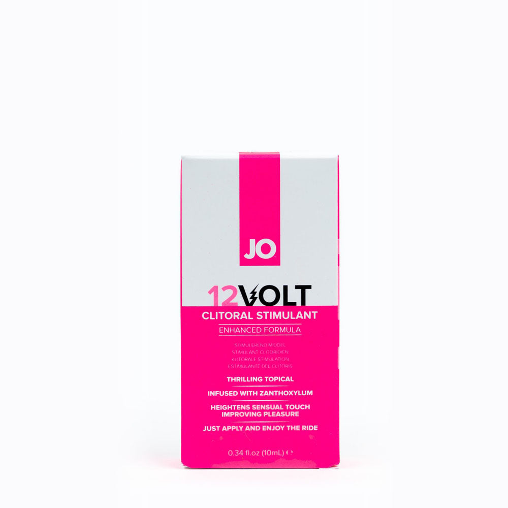 JO 12 Volt Clitoral Stimulating Gel For Women 10ml Tube JO Main image