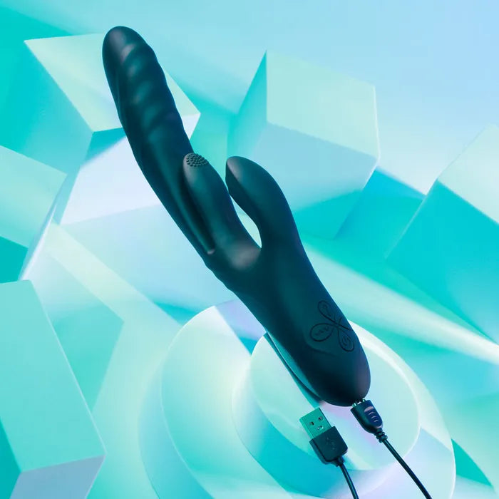 Playboy Pleasure RAPID RABBIT USB Rechargeable Rabbit Vibrator 26.4cm Playboy Pleasure