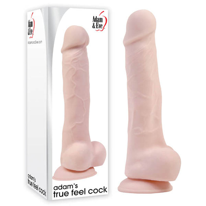 Adam & Eve Adam's True Feel Cock Dong 7 Inch Flesh Adam & Eve Main image