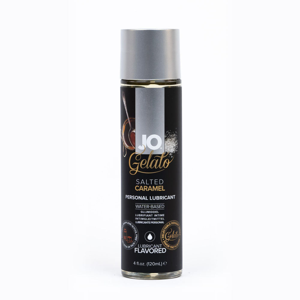JO Gelato Salted Caramel Flavoured Water Based Lubricant 120ml JO