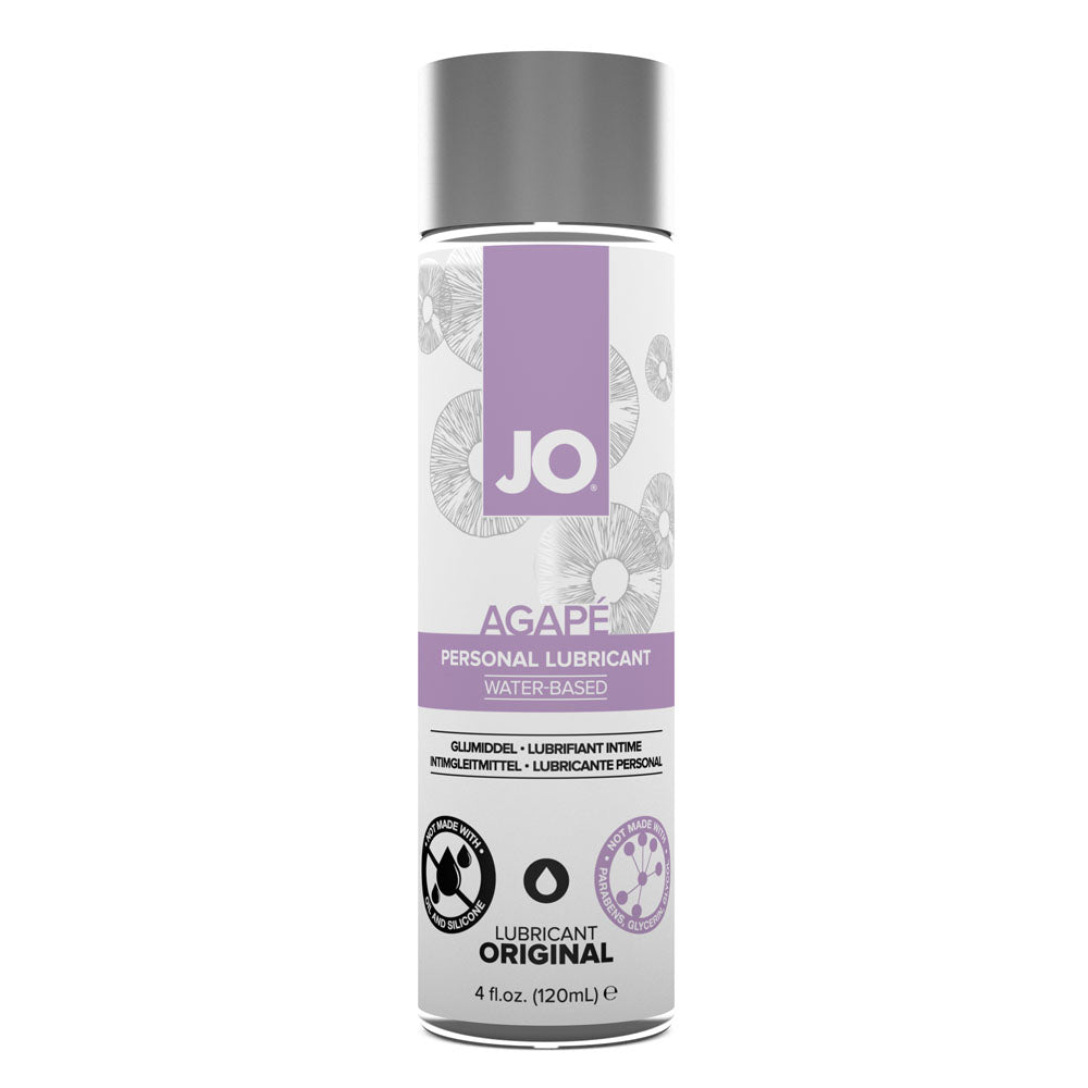 JO Agape Original Water Based Lubricant For Sensitive Skin 120ml Bottle JO Main image