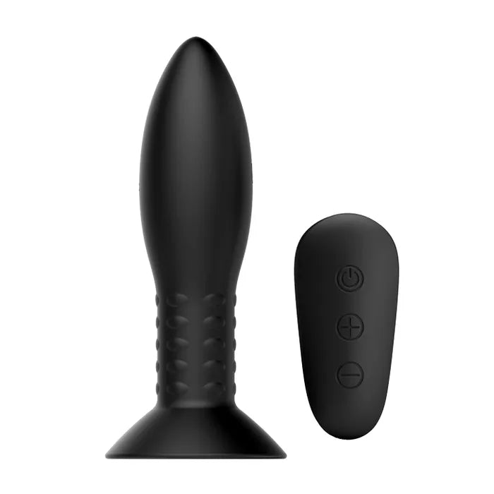 MR PLAY Rotation Beads USB Rechargeable Beaded Butt Plug With Wireless Remote Mr Play
