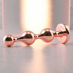 Gender X GOLD DIGGER Butt Plug With Black Gem Base Large Gender X