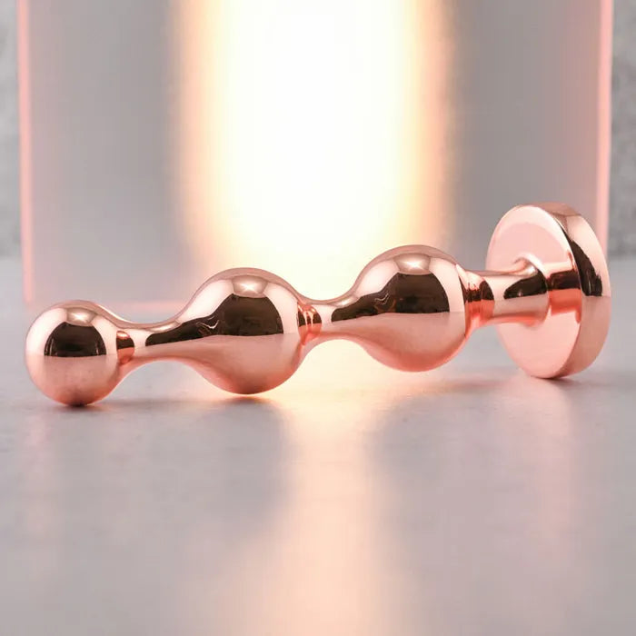 Gender X GOLD DIGGER Butt Plug With Black Gem Base Large Gender X