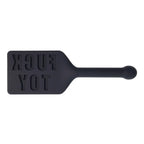 EDGE FUCK TOY Silicone Paddle Silicone Spanking Paddle Black Sportsheets