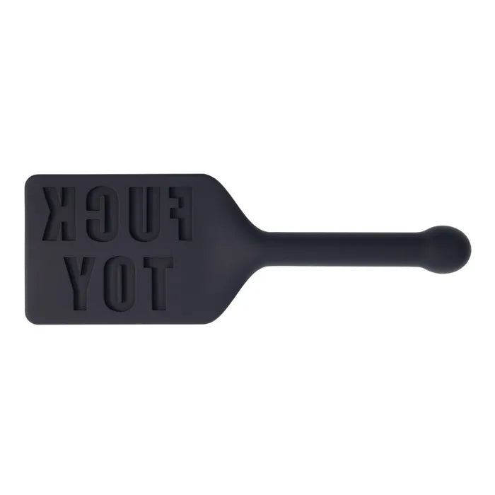 EDGE FUCK TOY Silicone Paddle Silicone Spanking Paddle Black Sportsheets