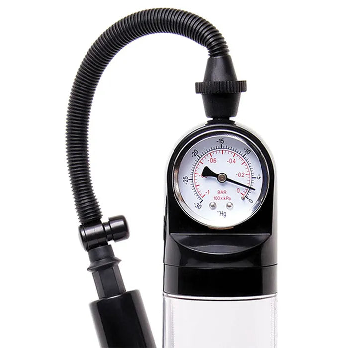 Adam & Eve Adam's Promax Penis Pump With Masturbator Sleeve Clear Secondary image