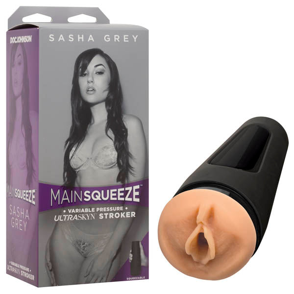 Doc Johnson Main Squeeze Sasha Grey Vagina Stroker Flesh Doc Johnson Main image