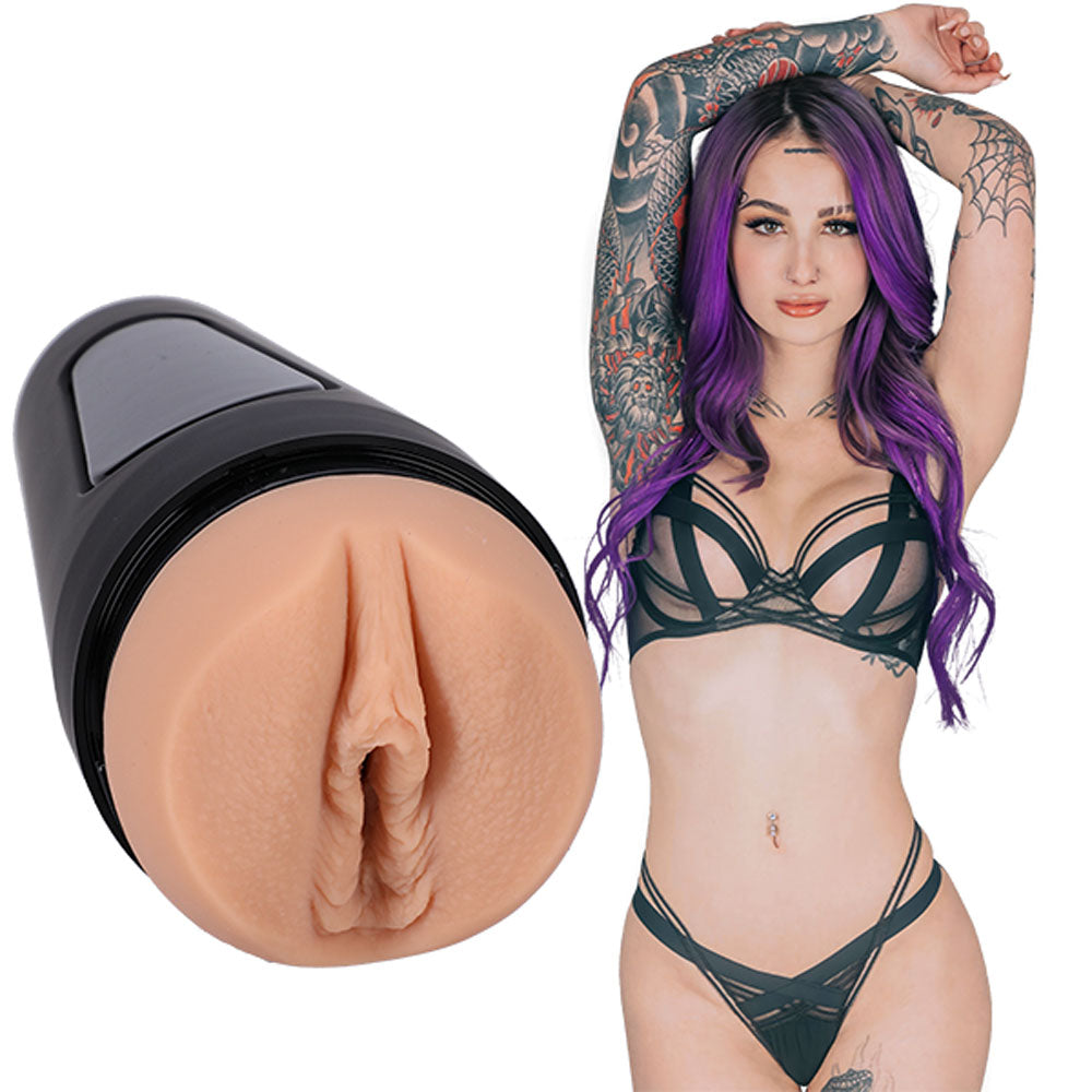 Doc Johnson Main Squeeze Valerica Steele Vagina Stroker Flesh Doc Johnson