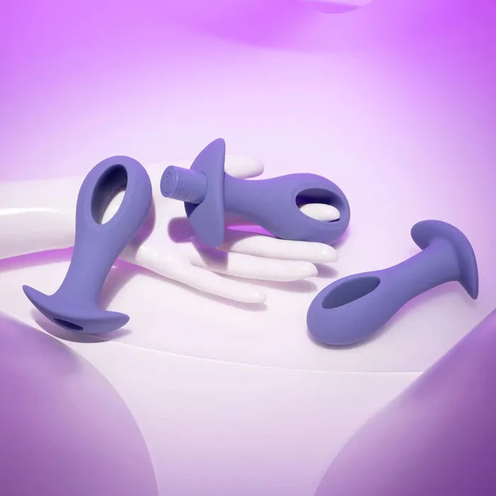 Evolved HOLE PUNCH PLUG SET Butt Plugs With Interchangeable Bullet Set Of 3 Sizes Evolved