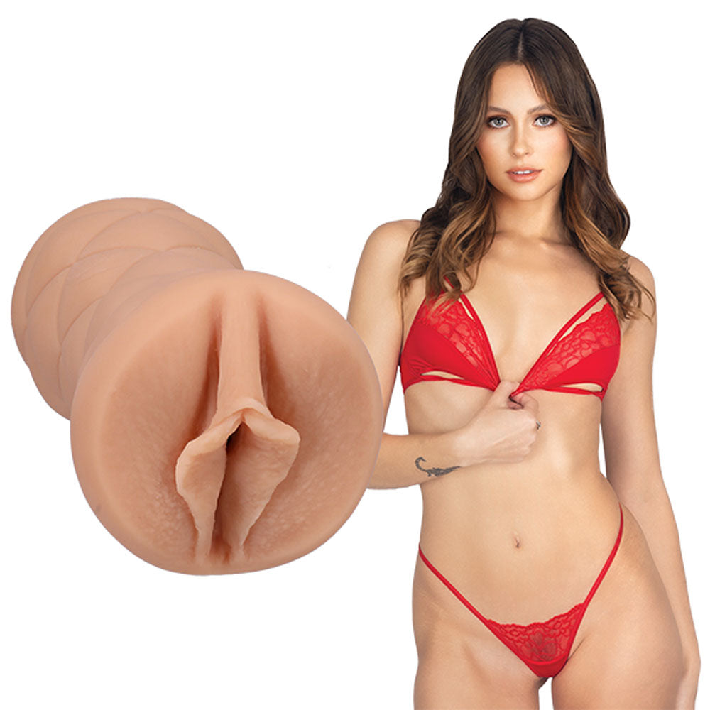 Doc Johnson Signature Strokers Stella Barey Vagina Stroker Flesh Doc Johnson