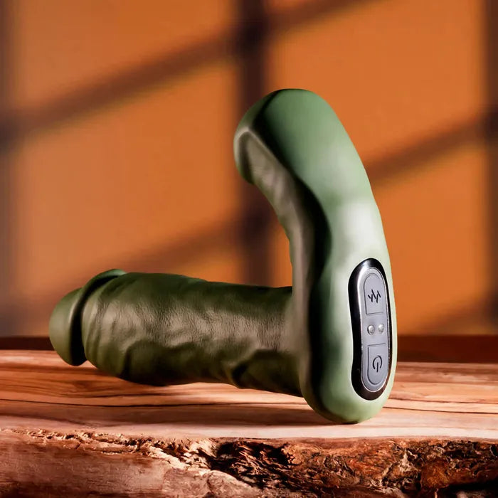 Gender X THE HUNK USB Rechargeable Thrusting Vibrator With Remote 15.2cm Gender X