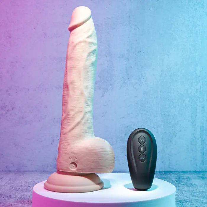 Evolved THRUST IN ME LIGHT USB Rechargeable Thrusting Dong 23.5cm Flesh Secondary image