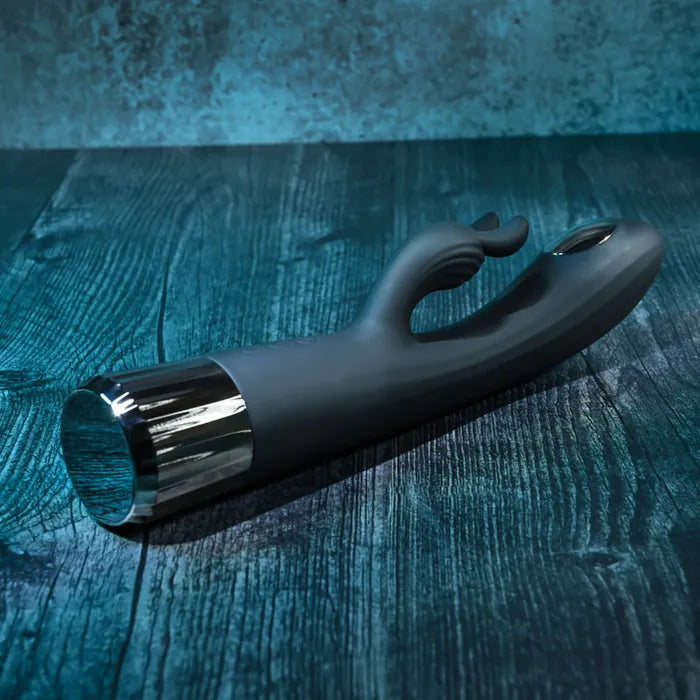 Evolved Heat Up & Chill USB Rechargeable Heating & Cooling Rabbit Vibrator 24.1cm Evolved