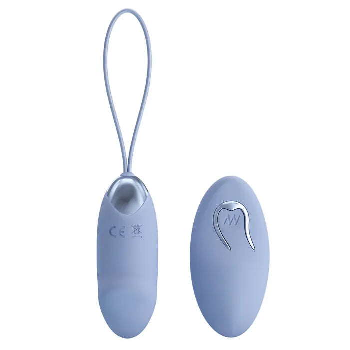 Party Up IVAN Remote USB Rechargeable Vibrating Egg Vibrator With Wireless Remote Secondary image