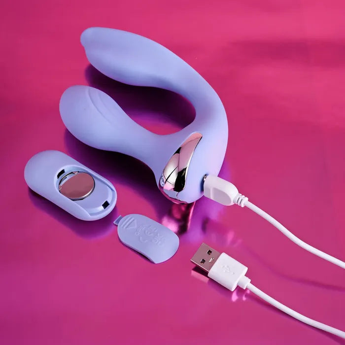 Evolved EVERY WAY PLAY USB Rechargeable Rabbit Vibrator with Wireless Remote Control 12.8cm Evolved
