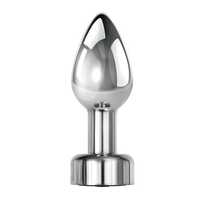 Gender X ROCKIN METAL PLUG Metallic USB Rechargeable Butt Plug Gender X